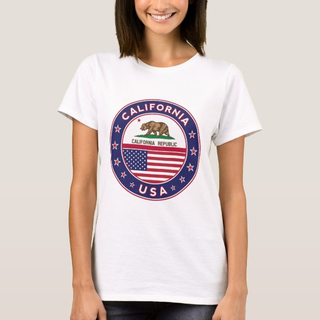 California T-Shirt (Front)