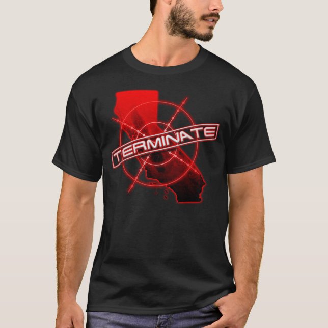 California: Terminate T-Shirt (Front)