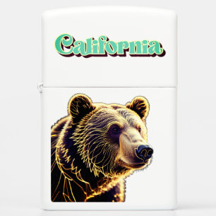 California – The Bear Flag State Zippo Lighter