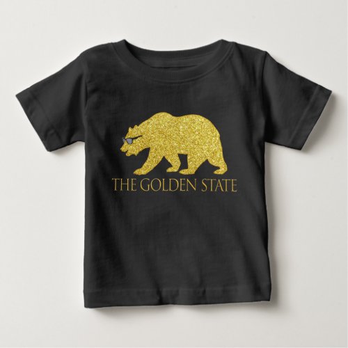 California the Golden State for California Fans Baby T_Shirt