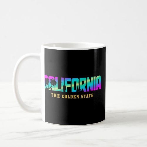 California The Golden State LA San Diego Vintage C Coffee Mug