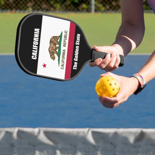 California The Golden State Pickleball Paddle