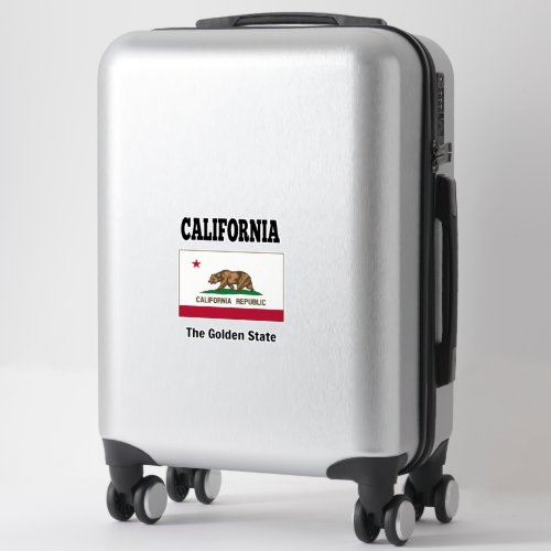 California The Golden State Sticker