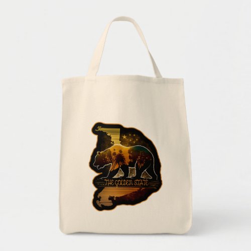 California  The Golden State Tote Bag
