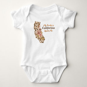 California Themed Baby Clothes, California State Bodysuit