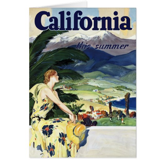 California This Summer Cards (Front)