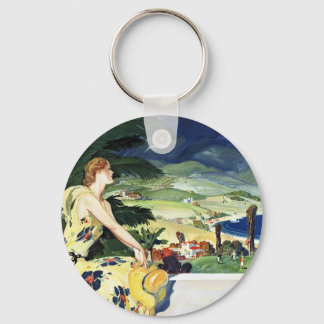 California This Summer Keychain