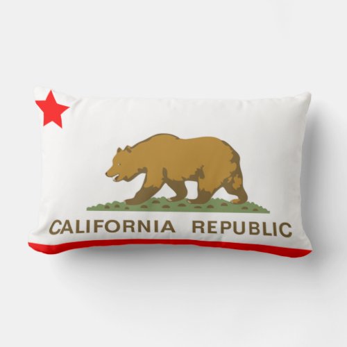 California Throw pIllow