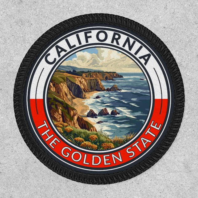 California Travel Art Badge (Front)