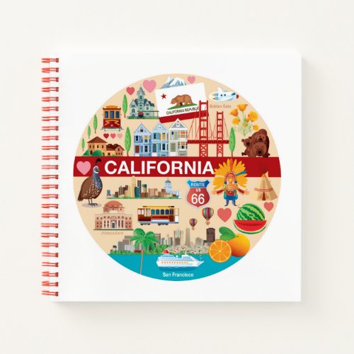 California Travels Notebook