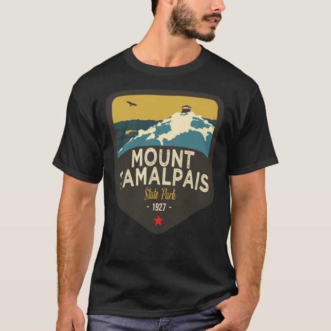 California Treasures Badge 9 of 10 - Mount Tamalpa T-Shirt (Front)