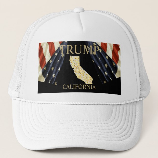 CALIFORNIA  TRUCKER HAT (Front)