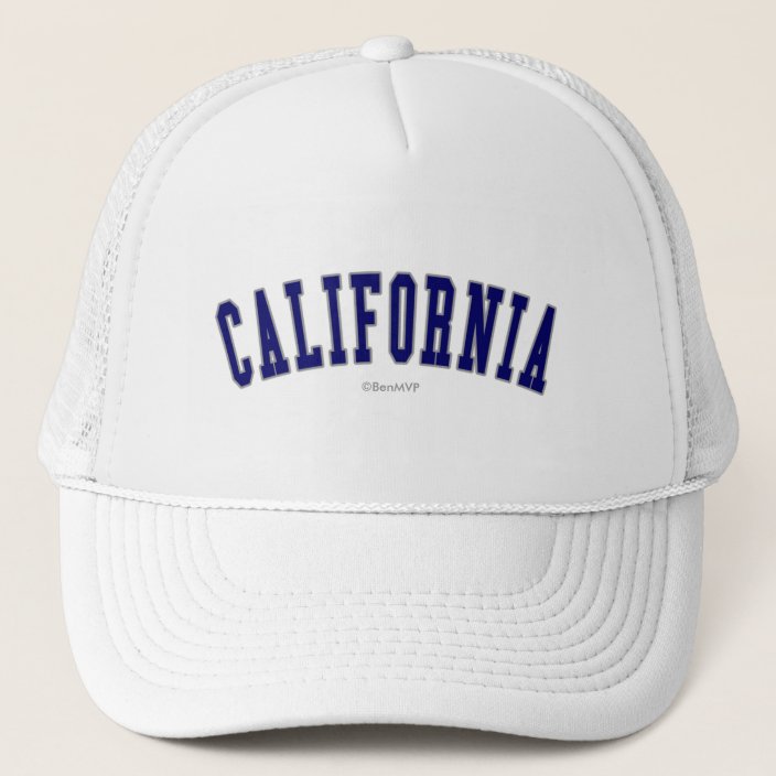 California Trucker Hat