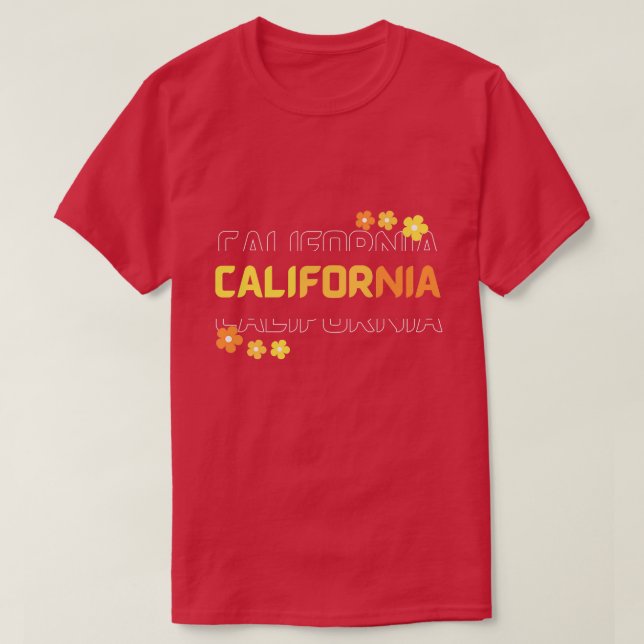 California TShirt (Design Front)