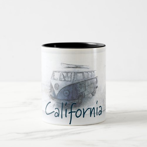 California Two_Tone Coffee Mug