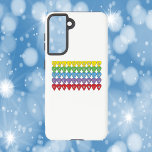 California US State Hearts Samsung Galaxy S21 Case<br><div class="desc">Do you like fun phone cases?  Do you like the state of California?  This phone case has the word California in yellow,  blue,  purple,  green and red hearts</div>