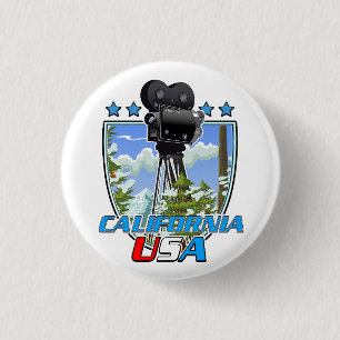 California USA Button