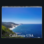 California-USA Calendar<br><div class="desc">A Calendar with 12 different pictures of California-USA</div>