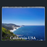 California-USA Calendar<br><div class="desc">A Calendar with 12 different pictures of California-USA</div>