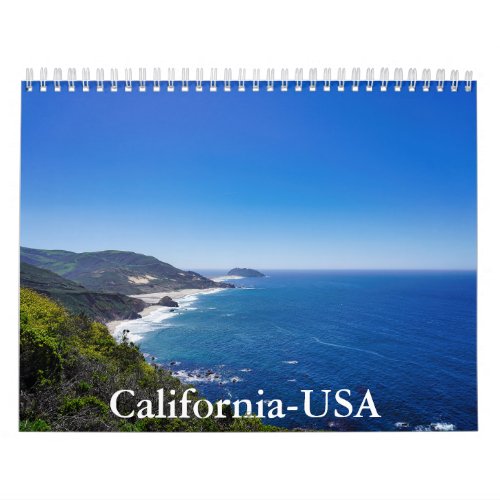 California_USA Calendar