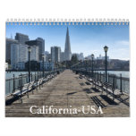 California-USA Calendar