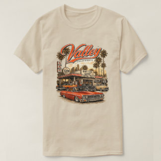 California Valley Retro T-Shirt | Vintage Gas Stat