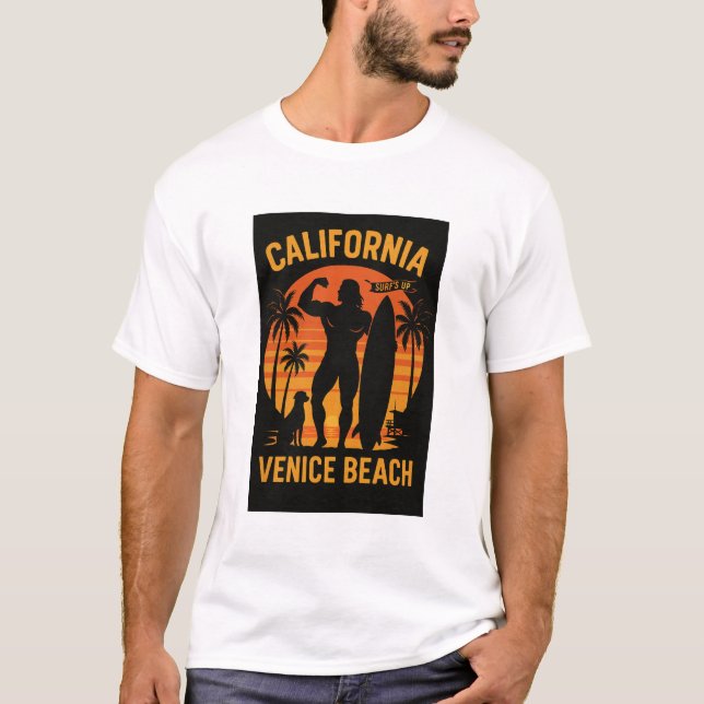 California Venice Beach T-Shirt (Front)