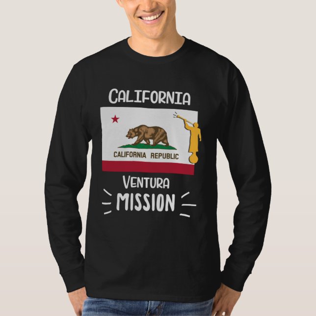California Ventura Mormon LDS Mission Missionary T-Shirt (Front)