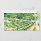 California Vineyard Photo Card (Front)