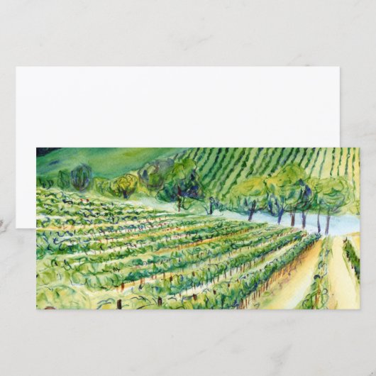 California Vineyard Photo Card (Front/Back)