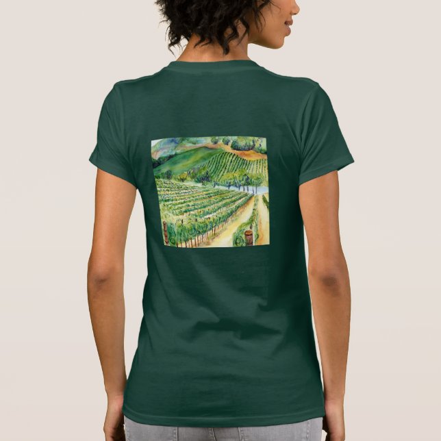 California Vineyard Shirt (Back)
