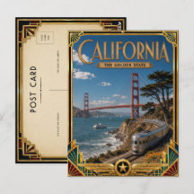 California Vintage Art Deco Golden Age