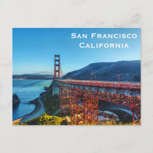 California Vintage Tourism Travel Add Postcard