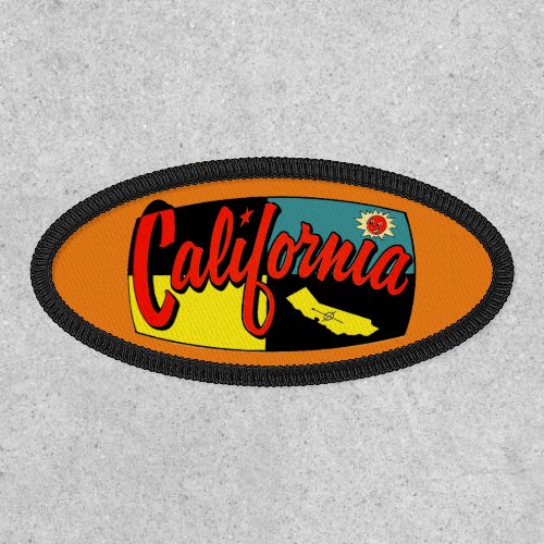 California _ Vintage Travel _ Patch
