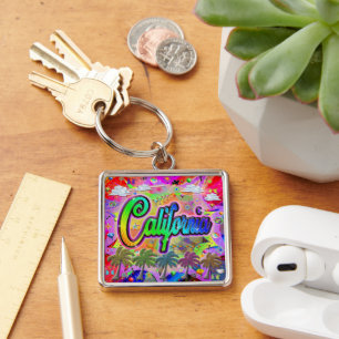 California Vista Express Keychain
