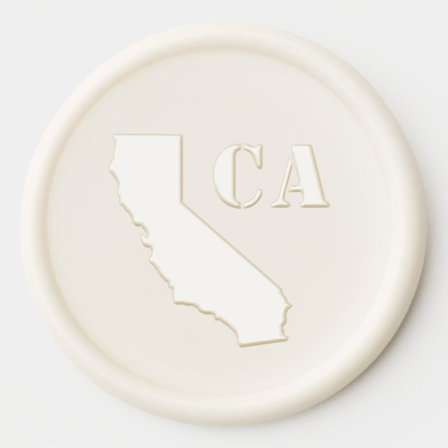 California Wax Seal Sticker (Front)