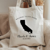 California Wedding Welcome Bag for Hotel Guests
