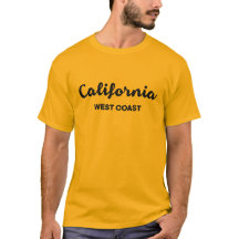 California West Coast Nice Design Text 