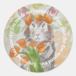 California Wildfire Relief Fundraiser Sticker