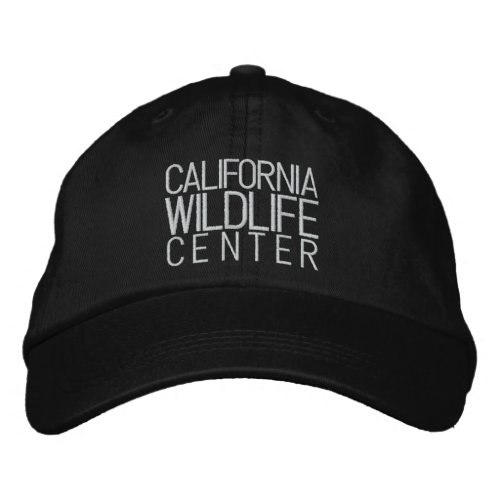 California Wildlife Center Hat _ Black