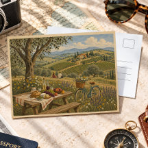 California Wine Country Picnic Vintage Travel