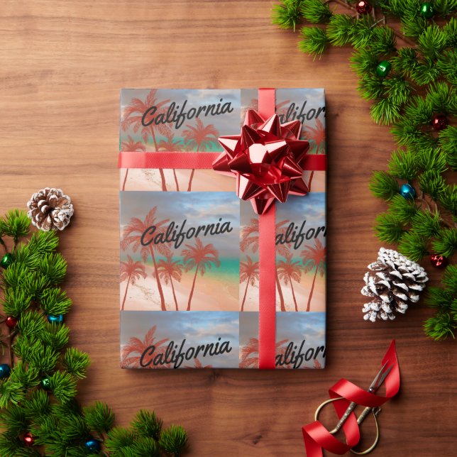 California Wrapping Paper (Holiday Gift)