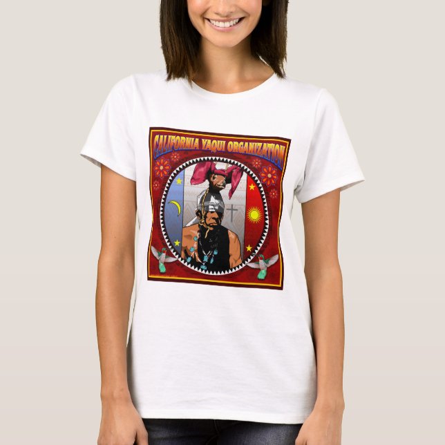 California Yaqui Organization logo T-Shirt (Front)