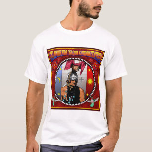 Yaqui Pride Tribe Native American Indian Buffalo Yoeme Uto Mens Back Print  T-shirt