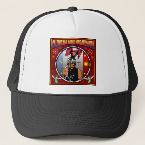 California Yaqui Organization logo Trucker Hat