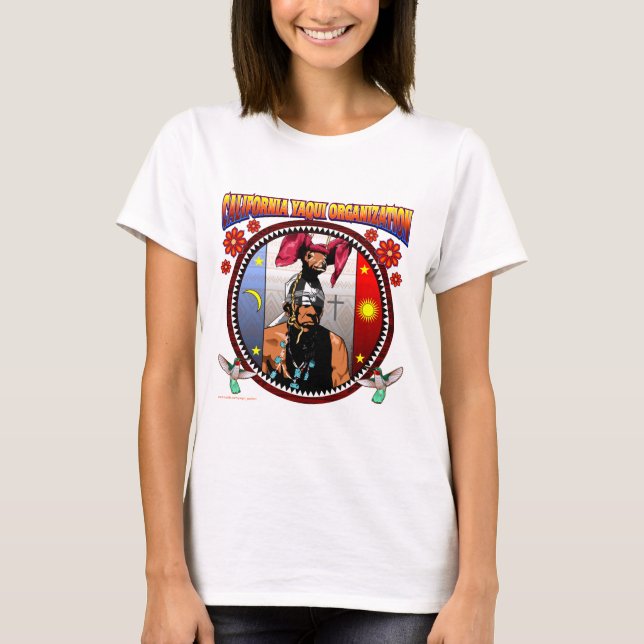 California Yaqui Organization women's t-shirt (Front)
