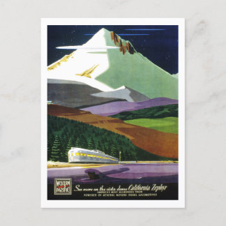 California Zephyr Postcard