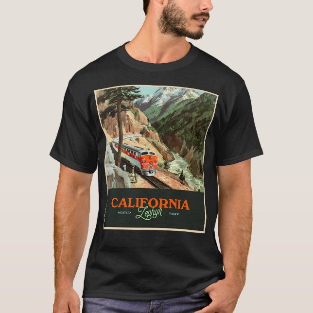 California Zephyr T-Shirt (Front)