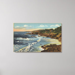 CaliforniaBeautiful Californian Coastal Scene Canvas Print