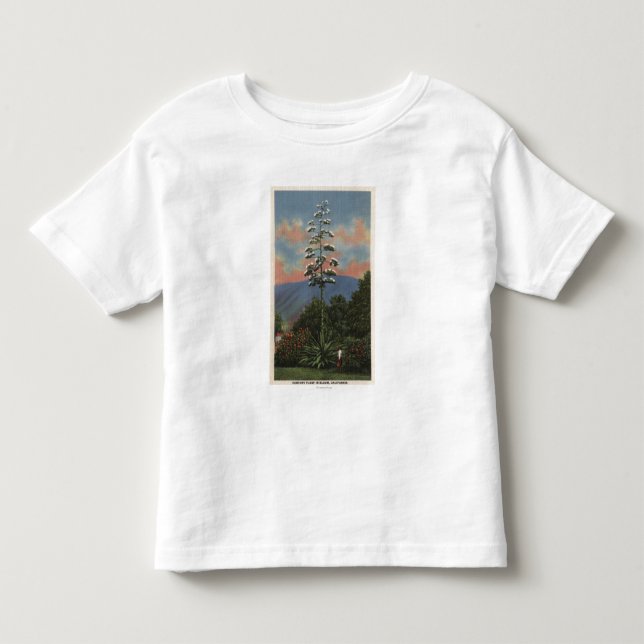 CaliforniaCentury Plant in Bloom Toddler T-shirt (Front)
